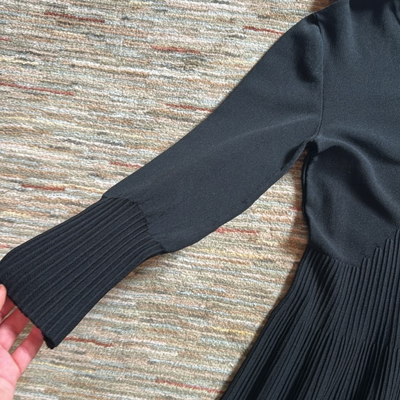 Black Alberta Ferretti Sweater Dress - Picture 3 of 7